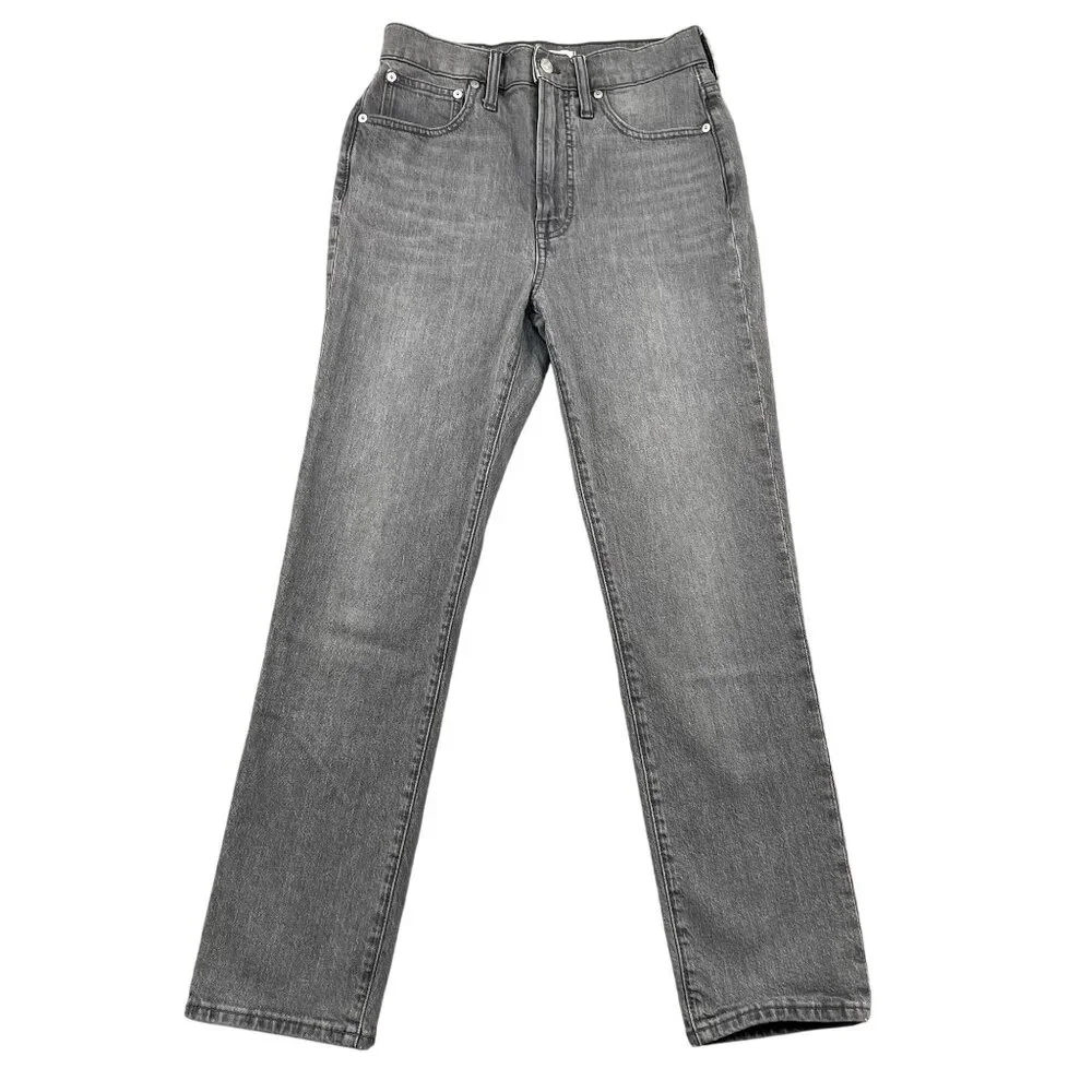 Madewell‎ Jeans Womens 27 the Perfect Vintage Jean Grey High Rise Denim